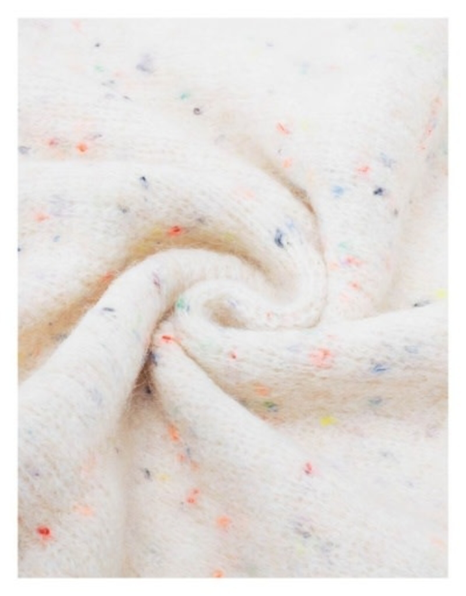 V. FRAAS Foulard en pointe tricot - chinée multi