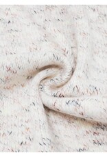V. FRAAS Foulard tricot en pointe - Chinée ivoire