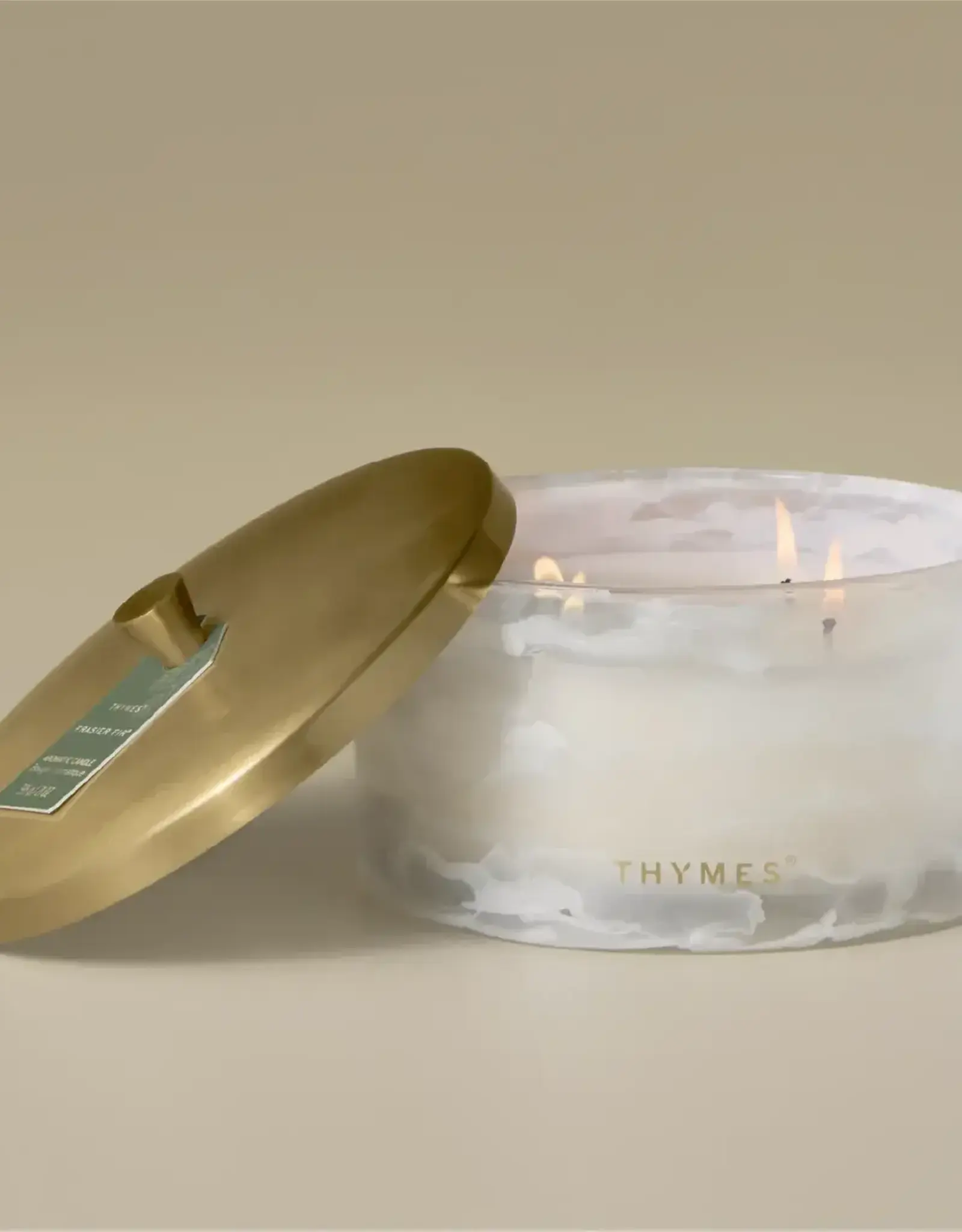 Thymes Bougie 4 mèches - Frasier Fir Tidings