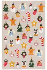 Linge à vaisselle -  Chat Noel