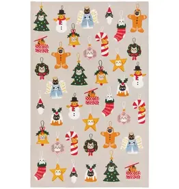 Linge à vaisselle -  Chat Noel