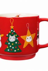 Tasse Chat Noel - Bauble