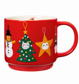 Tasse Chat Noel - Bauble