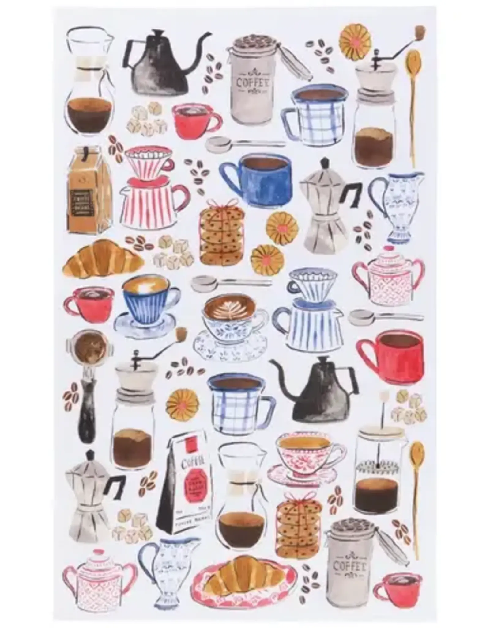 Linge Vaisselle Jacquard - Pause Café