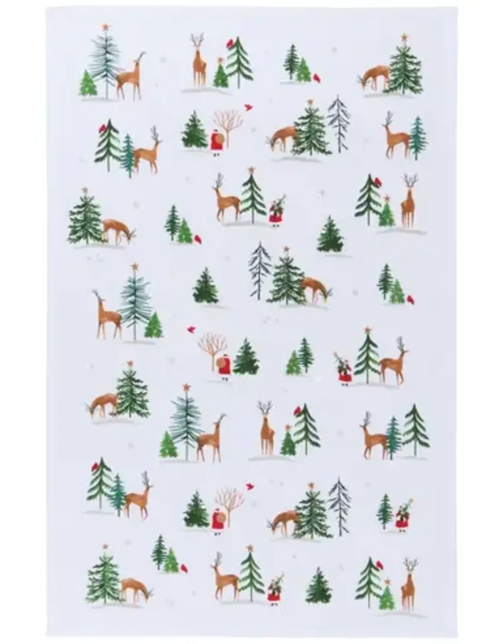 Linge à vaisselle  - Père Noel + Renne