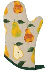 Ens. mitaine à four - Poire