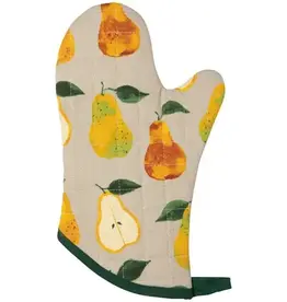 Ens. mitaine à four - Poire