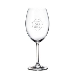 La maison du bar Verre à vin -Je n'ai pas 50 ans ...