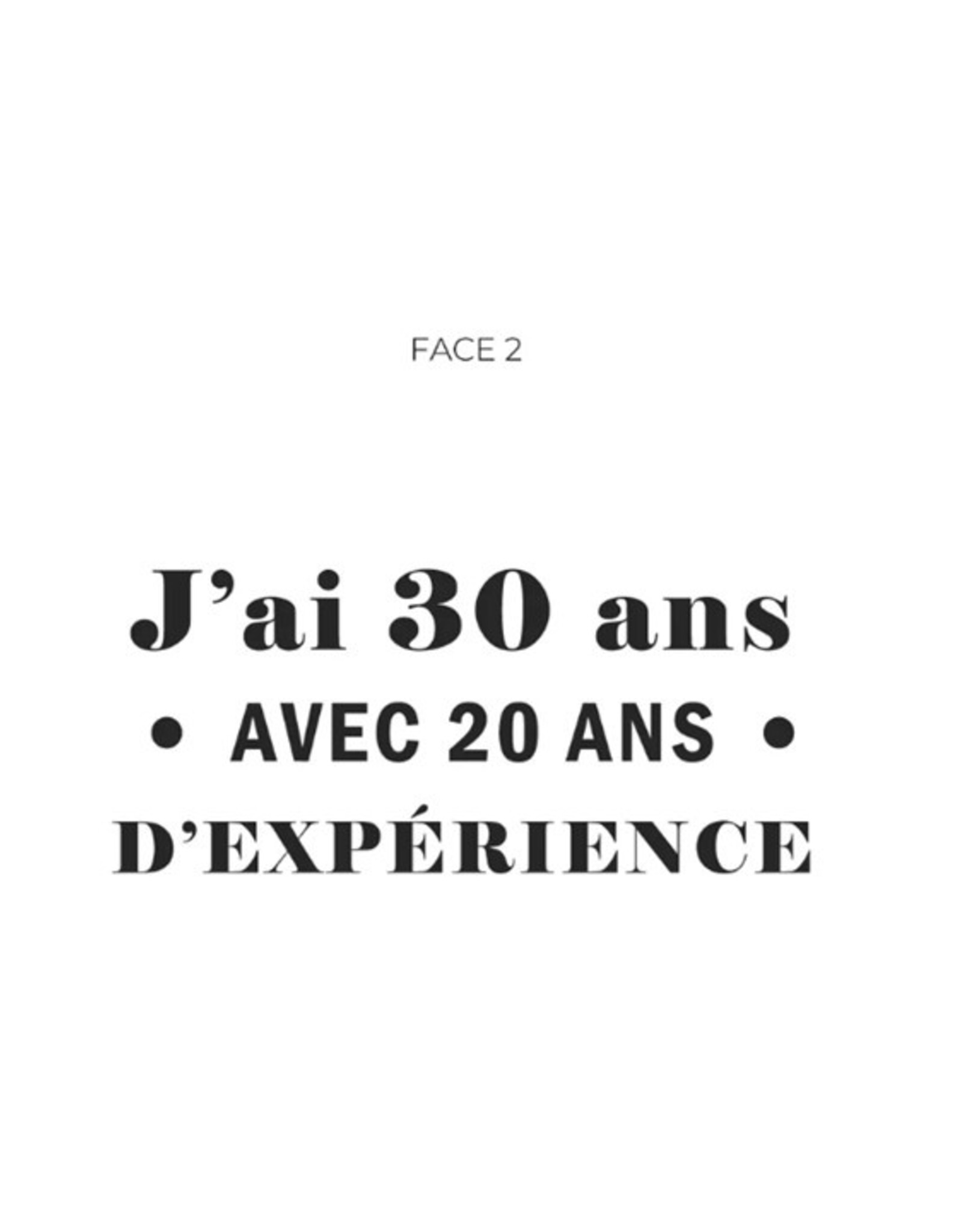 La maison du bar Verre à vin -Je n'ai pas 50 ans ...