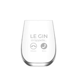 La maison du bar Verre à gin - Le gin m'appelle