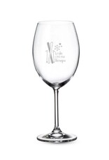 La maison du bar Verre à Vin - Le ski c'est ma thérapie