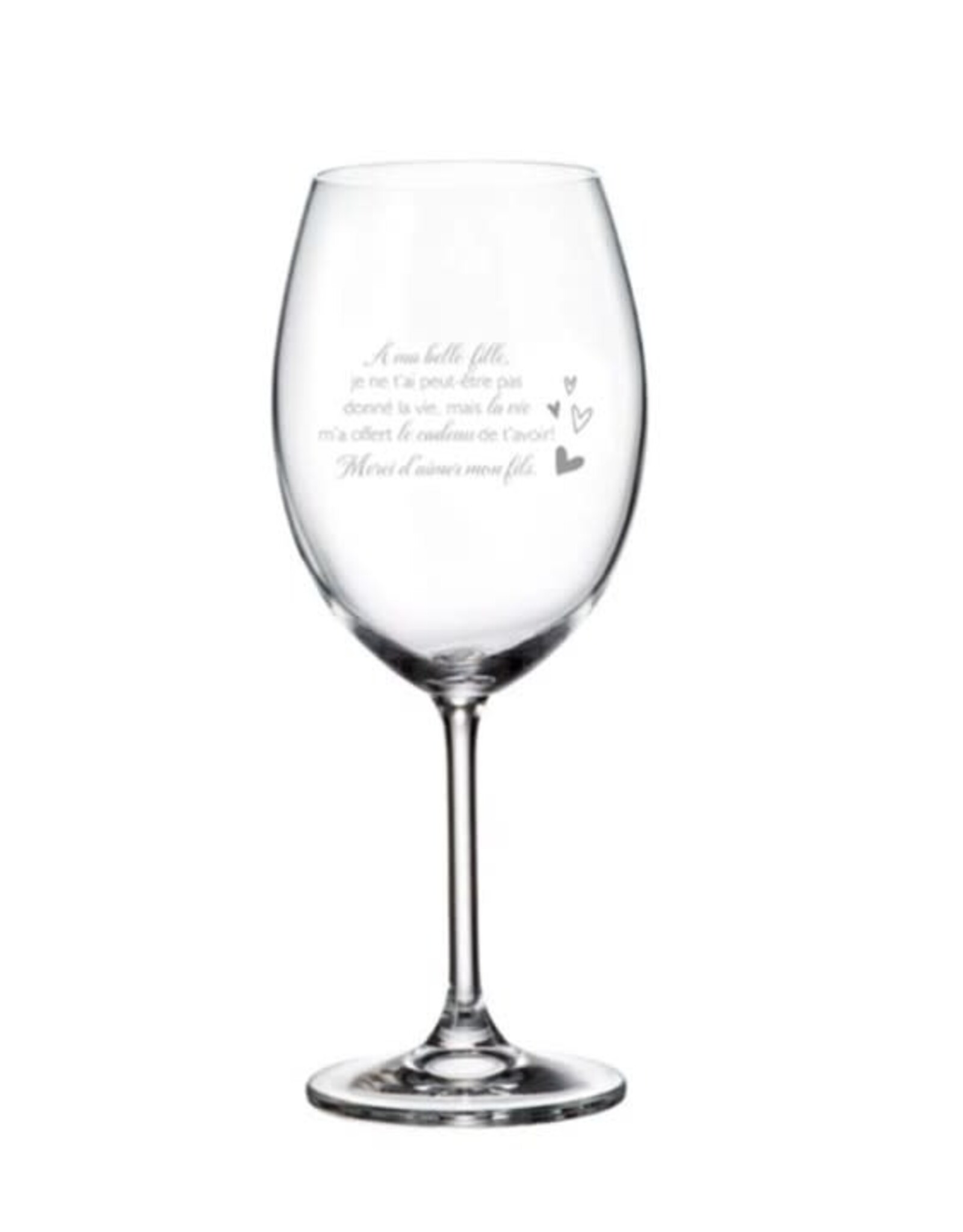 La maison du bar Verre à vin  à ma Belle-Fille ...