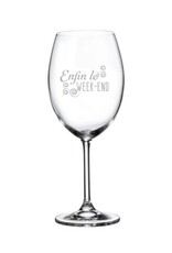 La maison du bar Verre à vin - Enfin le week-end
