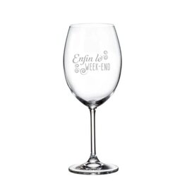 La maison du bar Verre à vin - Enfin le week-end