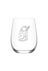 La maison du bar Verre sans pied - Chapeau & Botte Cowboy