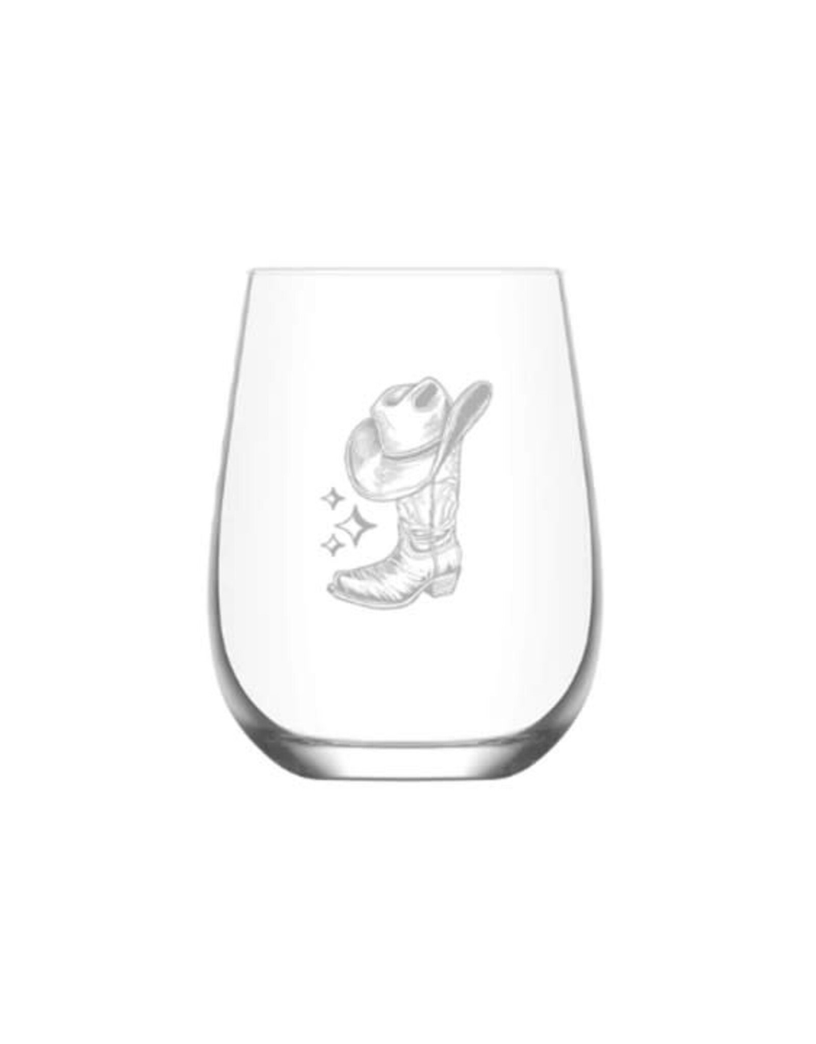 La maison du bar Verre sans pied - Chapeau & Botte Cowboy