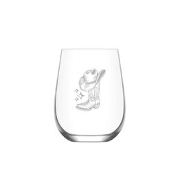 La maison du bar Verre sans pied - Chapeau & Botte Cowboy