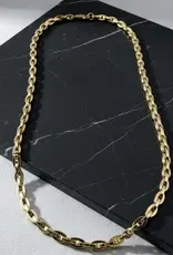 Chaine intégrité 22'' - Or