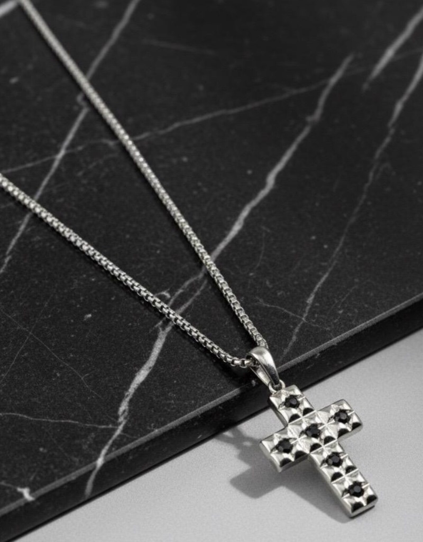 Pendentif protection 21'' - Argent