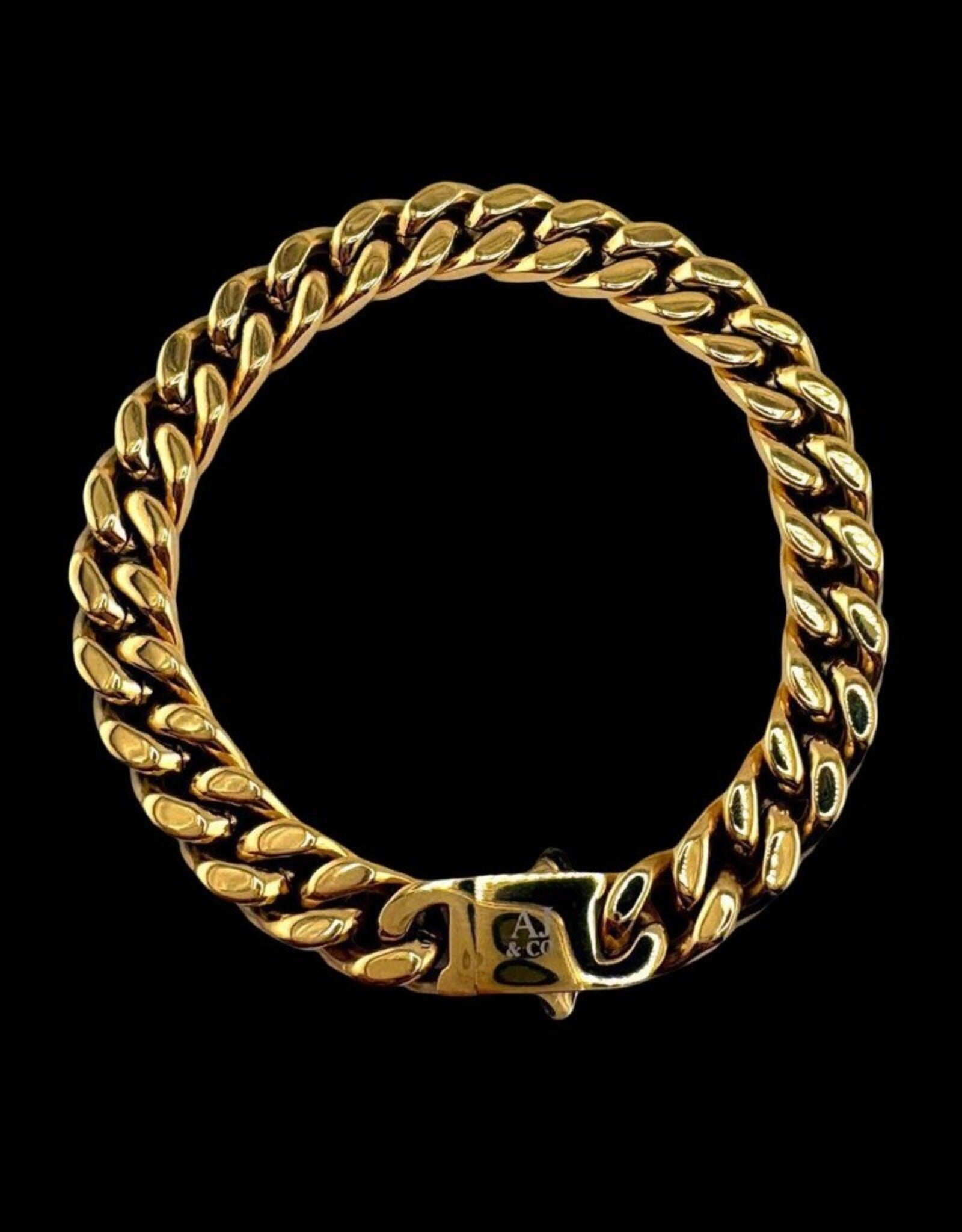 Bracelet Alpha 8'' - Or