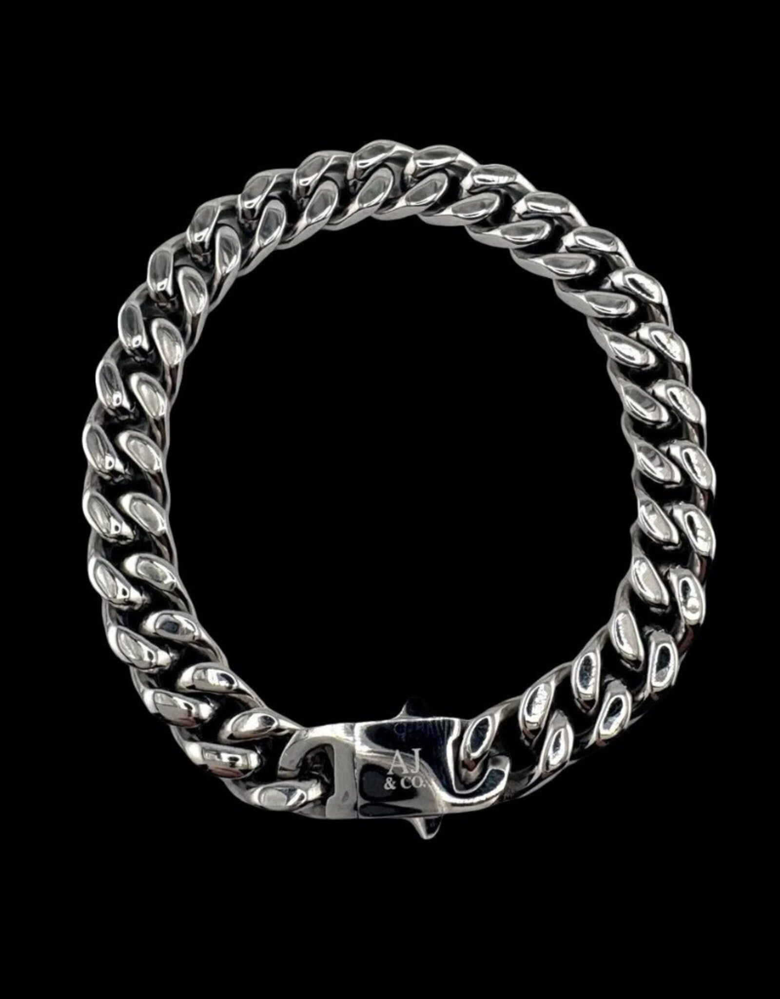 Bracelet Alpha 8'' - Argent