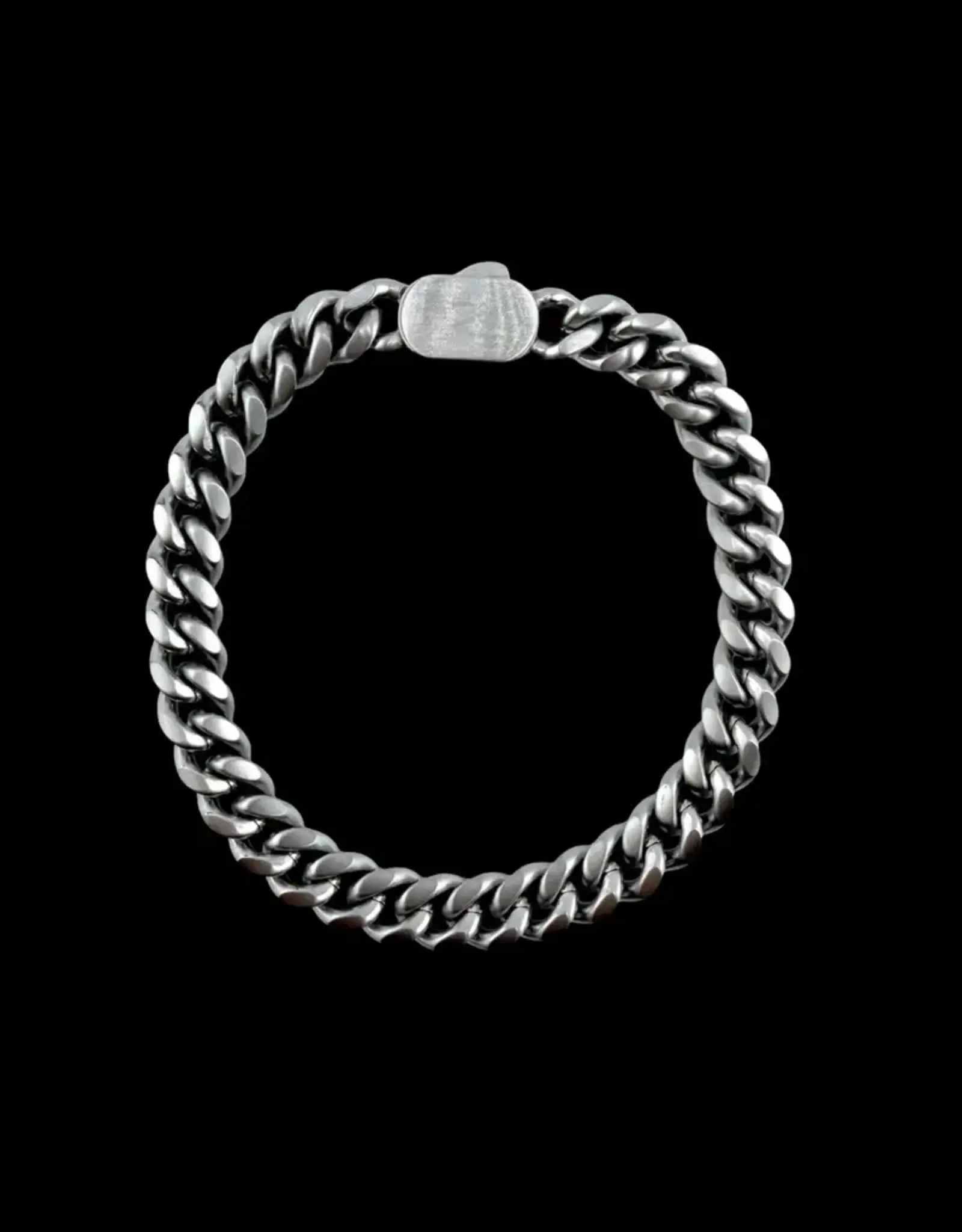 Bracelet Alpha 8'' - Mat Argent
