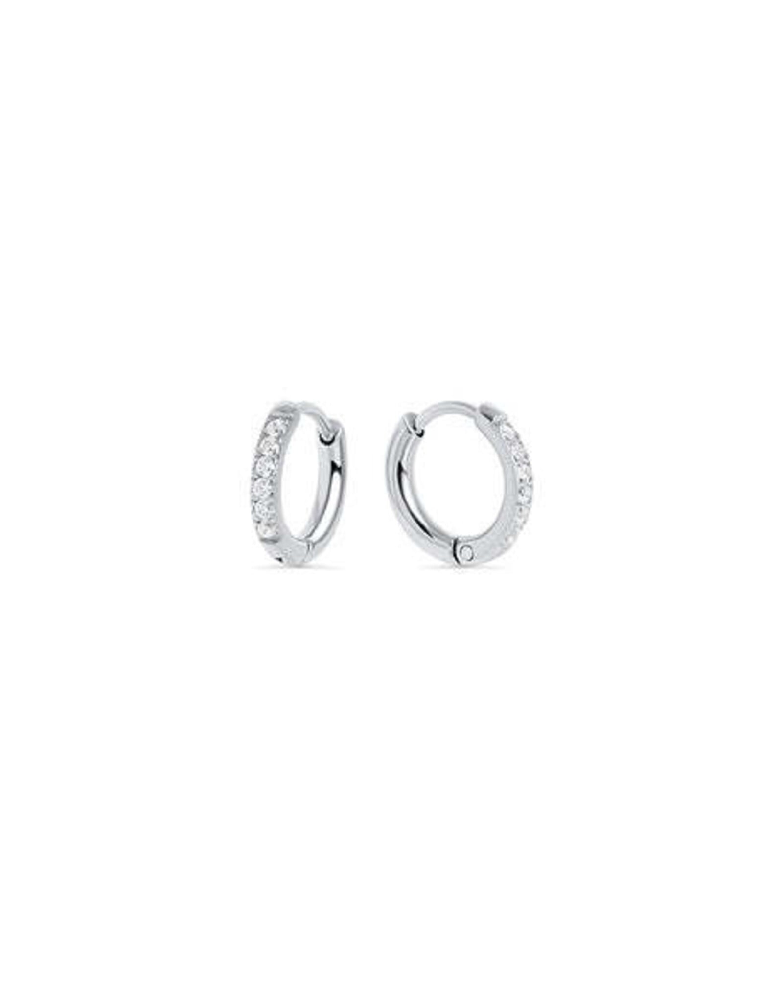 Mini dormeuses chic Stack 8 mm - SS