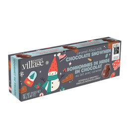 Gourmet du Village Boite de Bonhomme de neige - Chocolat au lait