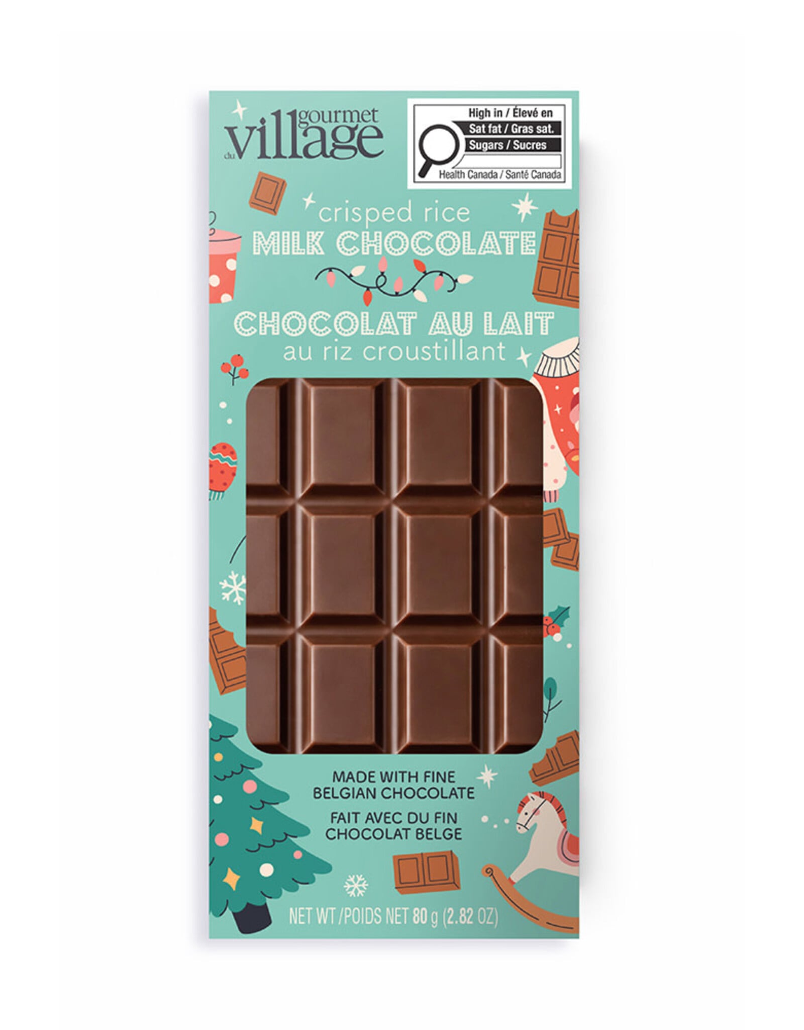 Gourmet du Village Barre chocolat & Riz Croustillant - Lait