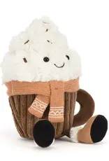 Jellycat Scarffles Chocolat chaud - Amuseables