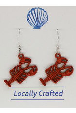 C&C Creations C&C Red Lobster Earrings