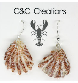 C&C Creations Shell Earrings