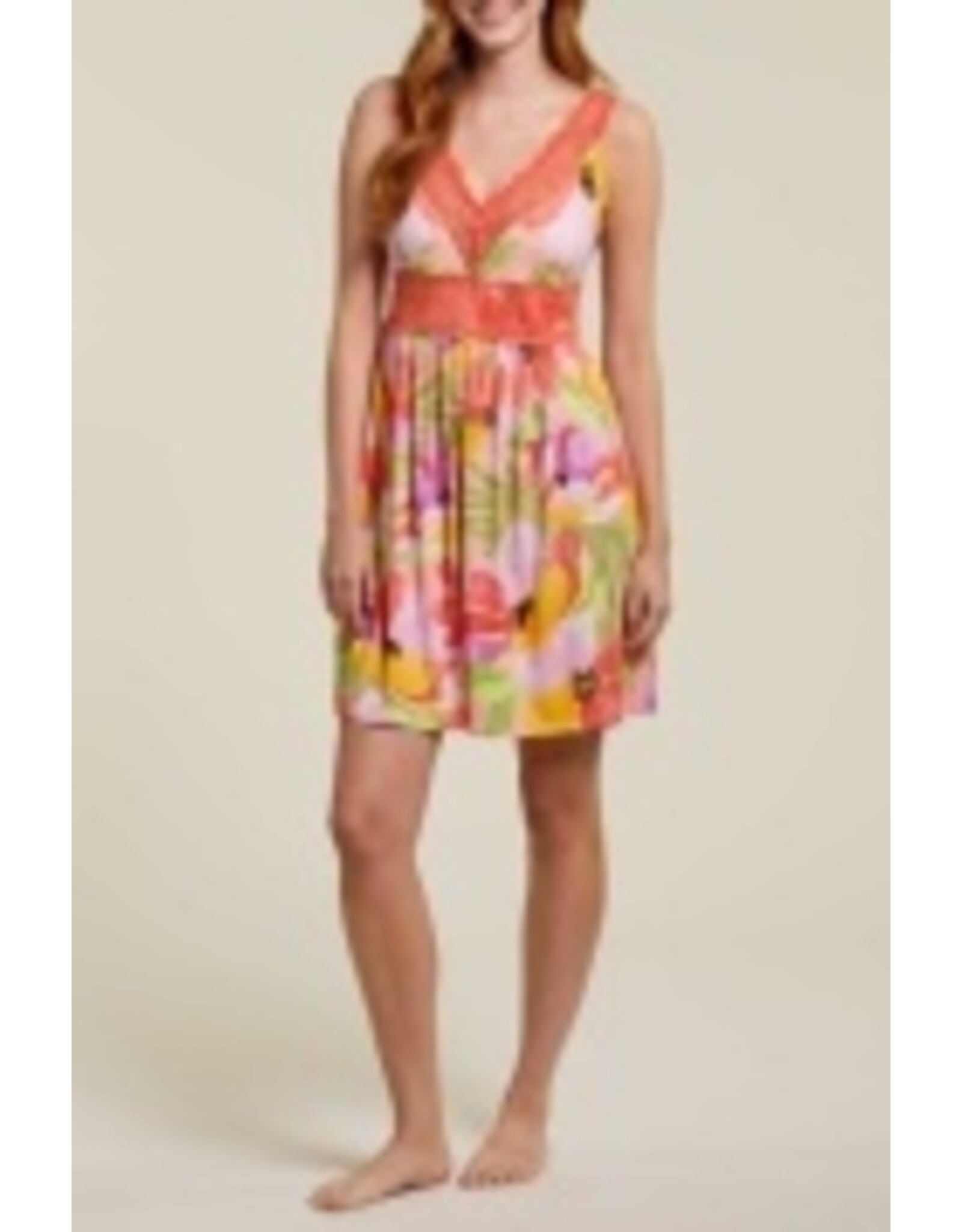 Tribal Nightgown w/Lace PJ's Unique Peek