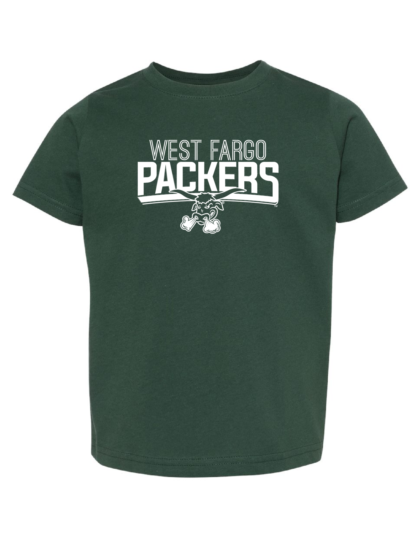 Packer Green Toddler Line Tee - Bee Seen Gear