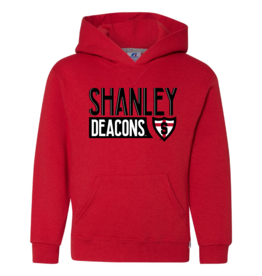 youth red champion hoodie