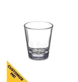2 oz. Glass Shot Glass (Customizable)