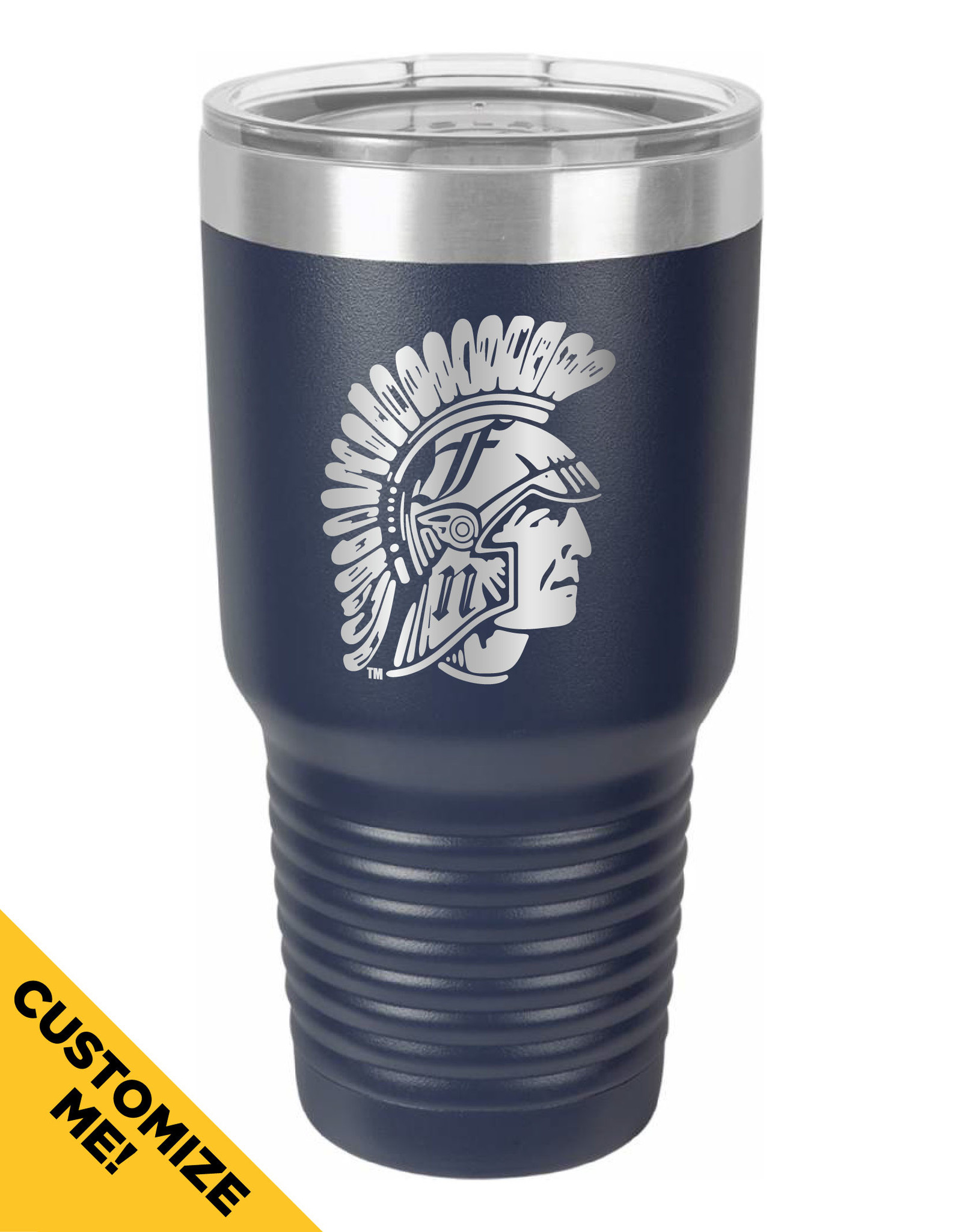 Custom Engraved Yeti Tumbler 30oz Any Team, School, Logo!