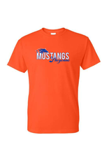 Gildan Mustangs Orange SS T-Shirt