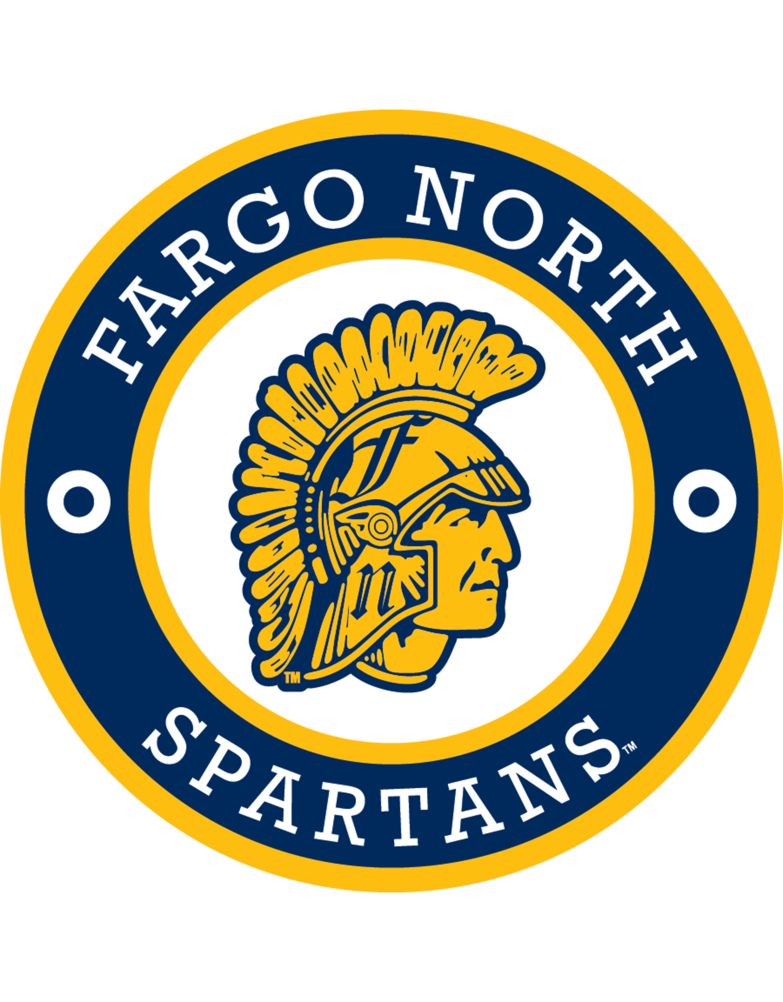 Fargo North Spartans Decal Bee Seen Gear fargo-north-spartans-decal-bee-seen-gear