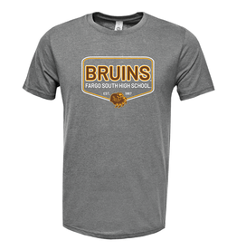 BAW Bruins SS Sport Grey Tee