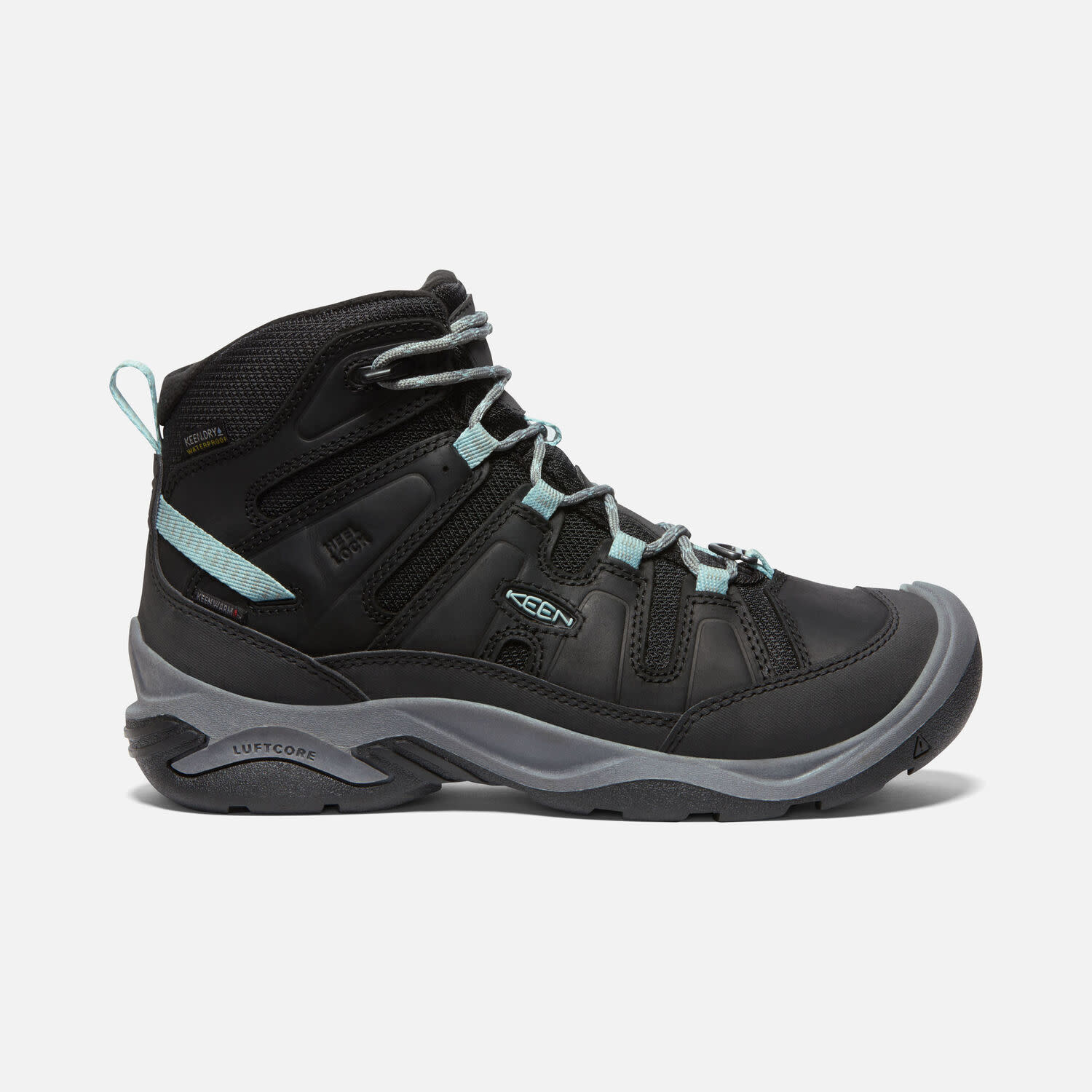 Scarponcini Trekking Uomo Keen Circadia Mid Polar – Grigi, Taglia 11 US (10 UK), Impermeabili - Foto 4
