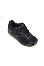 Cambrian Women's Cambrian Ultra Mesh Black Leather 10 D (WIDE)