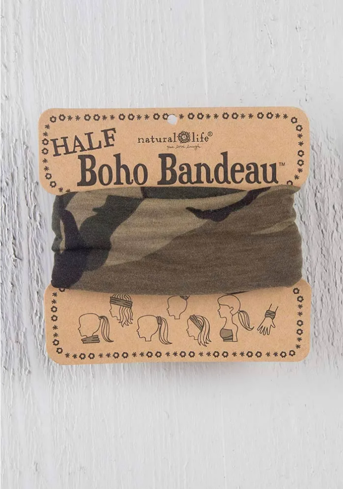 Pattern Half Boho Bandeau - - El Quetzal Philadelphia