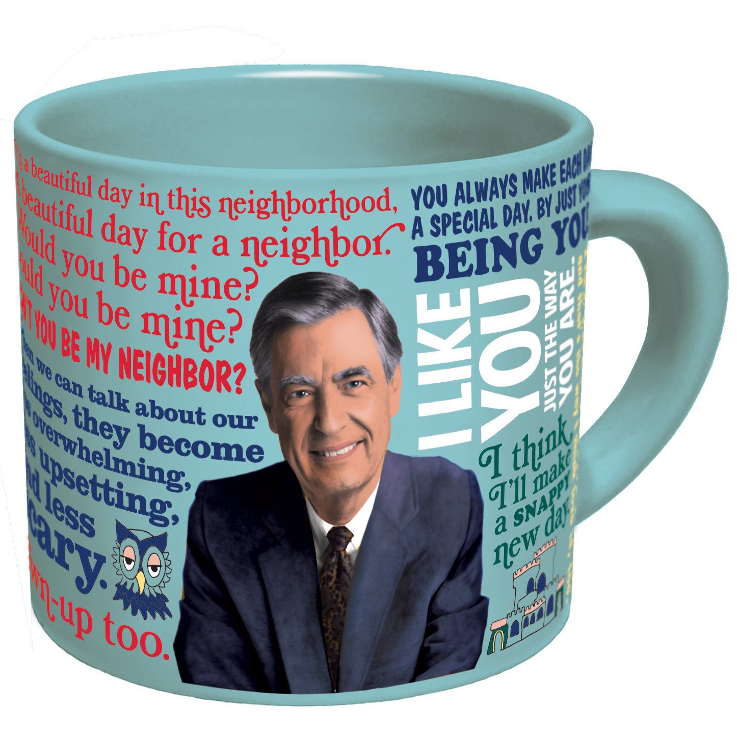 Unemployed Philosophers Guild Mister Rogers Mug