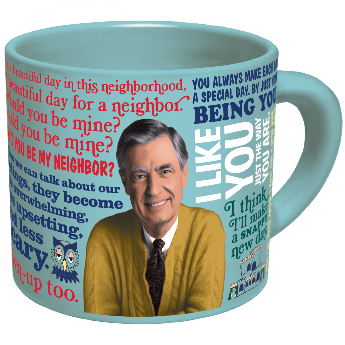 Unemployed Philosophers Guild Mister Rogers Mug