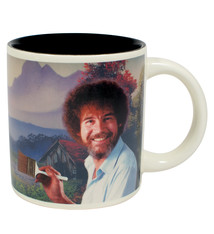Unemployed Philosophers Guild Bob Ross Mug