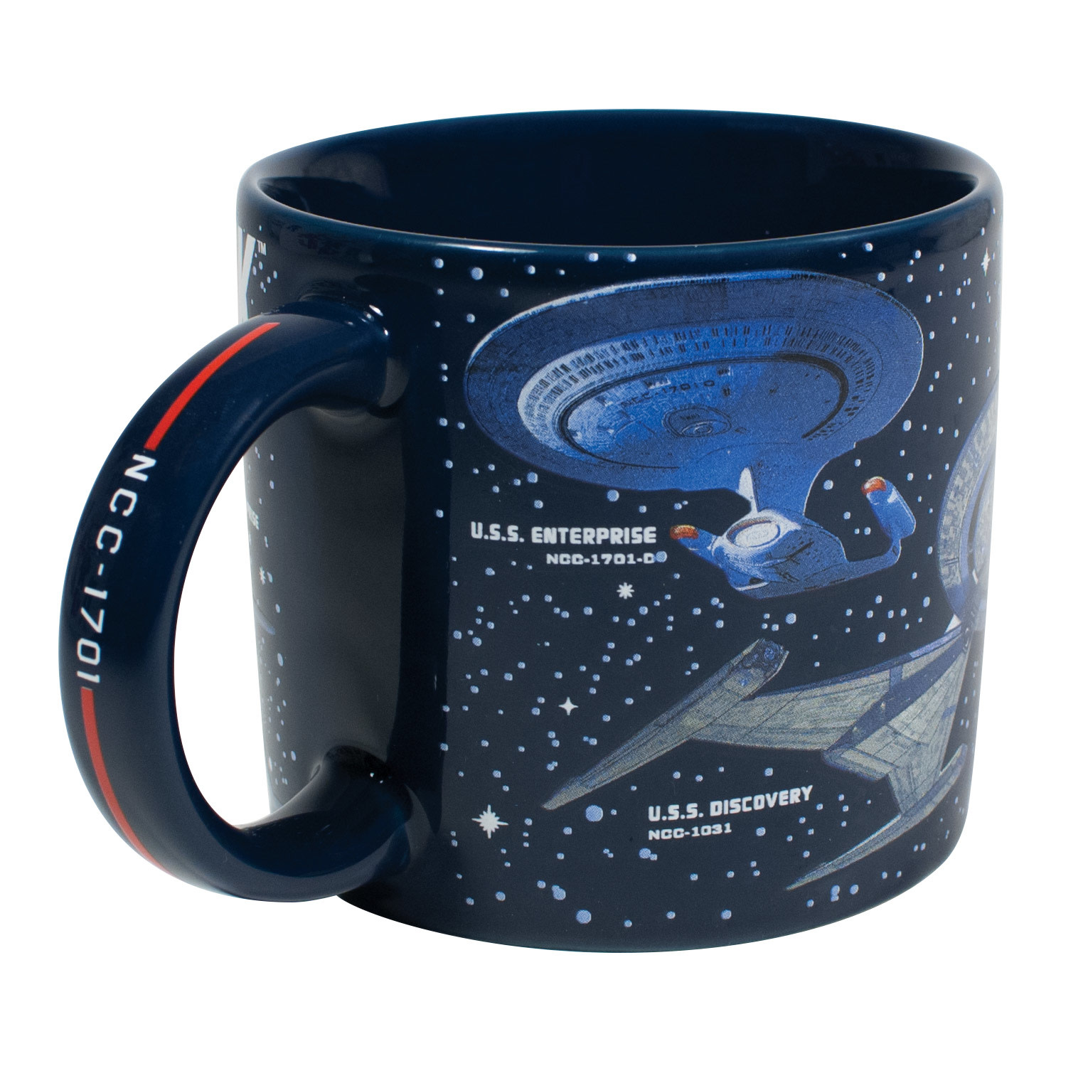 Unemployed Philosophers Guild Starships of Star Trek Mug