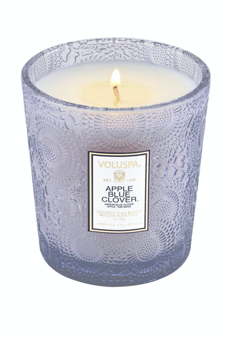 Voluspa Apple Blue Clover Candle