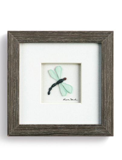 Demdaco Of Life and Dragonflies Wall Decor 6" sq