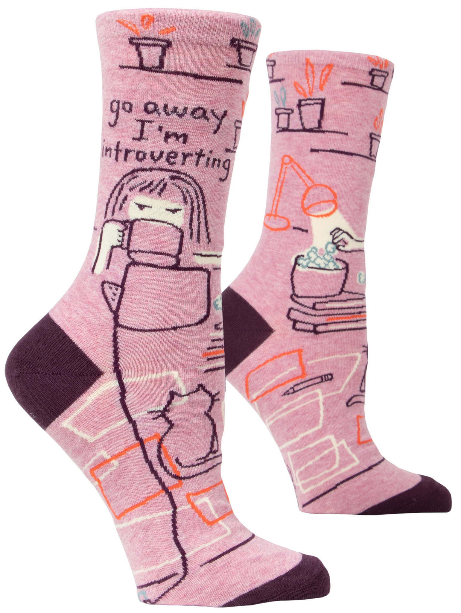 Blue Q Women Crew Socks
